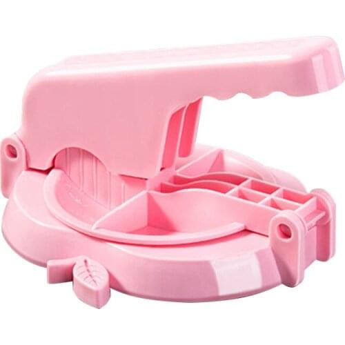 Dropshipping PP Dumpling Molds Chinese Food Jiaozi Maker Dough Press Dumpling Pie Ravioli Hand Mould Kitchen Creative DIY Tools