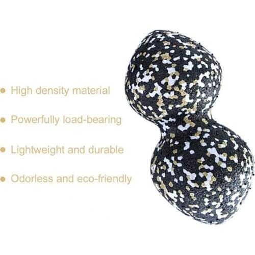 RXBC EPP Mini Peanut Massage Ball Foam Roller for Deep Tissue & Trigger Point Muscle