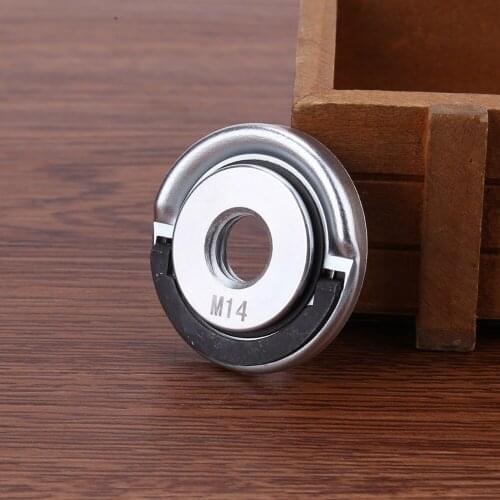 Angle Grinder M14 Thread Inner Outer Flange Nut Set Quick Release Nut Power Replacement For Bosch Metabo Milwaukee Makita Dewalt