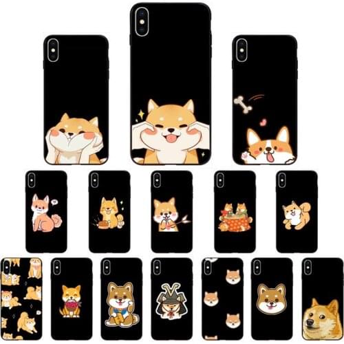 YNDFCNB Shiba Inu Dog Phone Case for iphone 11 12 Mini Pro Max X XS MAX 6 6s 7 8 Plus 5 5S 5SE XR SE2020