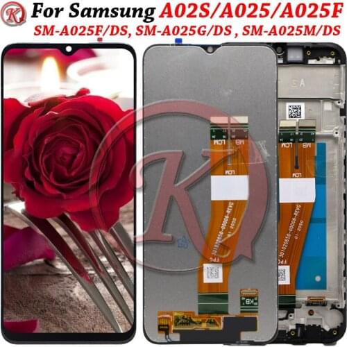 6.5'' LCD Screen For Samsung Galaxy A02s A025 LCD Display With Touch Screen Digitizer Assembly For SM-A025F/DS A025G/DS LCD