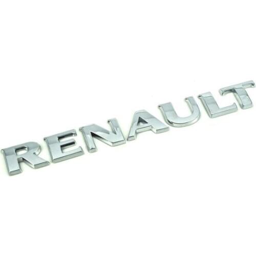 Rear bumper badge (renault) (new model) for Renault Clio 3 Oe 8200484897