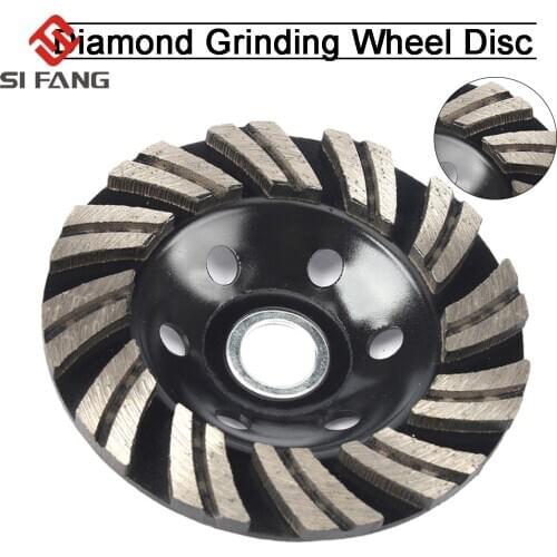 4" 100mm Diamond Grinding Wheel Disc Bowl Shape Grinding Cup Concrete Granite Stone Ceramic Cutting Disc Piece Power Tools 1pcs