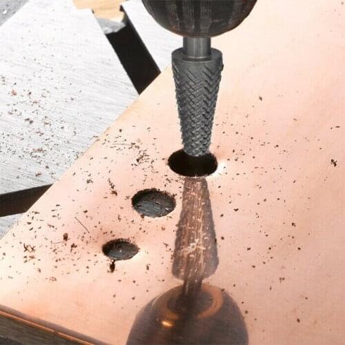 5PCs Metal Cutter Drill Bits Rotary Bits Rasp For Steel Grinding Carving Electric Grinding Head File Head 2