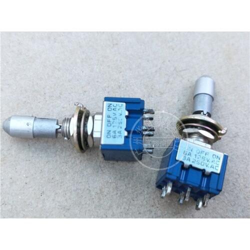 Quality assurance 8E2021 6pin 3gear 6A 125V.AC 3A 250V.AC pull switch shaking switch