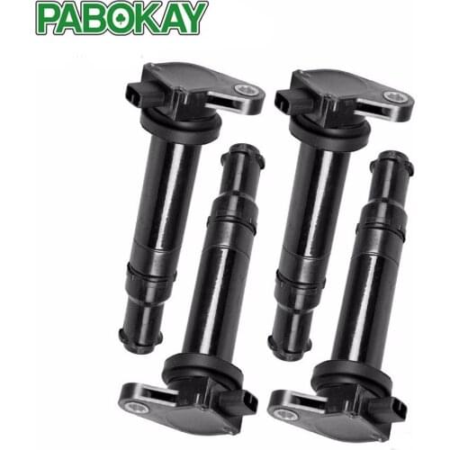 4 PIECES X Ignition Coil FOR 06-11 Hyundai Accent Kia Rio 1.6L OEM 27301-26640 2730126640 5C1586 UF-499