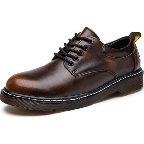 Spring Autumn Mens Casual Footwear Fashion Mens Low Cut Work Shoes Comfortable Breathable Mens Boot Shoes Men Big Size 48