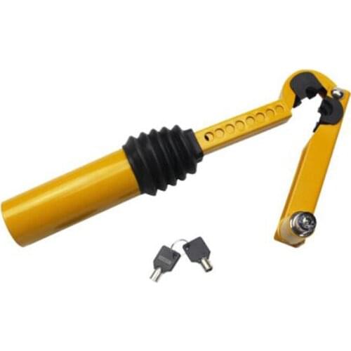 NEW Car Handbrake Shift Lock Stainless Steel Anti-Theft Strong Security Auto Accessories for Truck SUV Trailer Lock