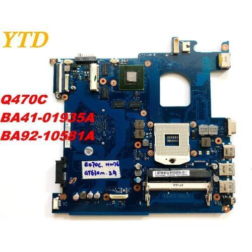 Original for Samsung Q470 Q470C motherboard BA41-01935A BA92-10581A tested good free shipping connectors