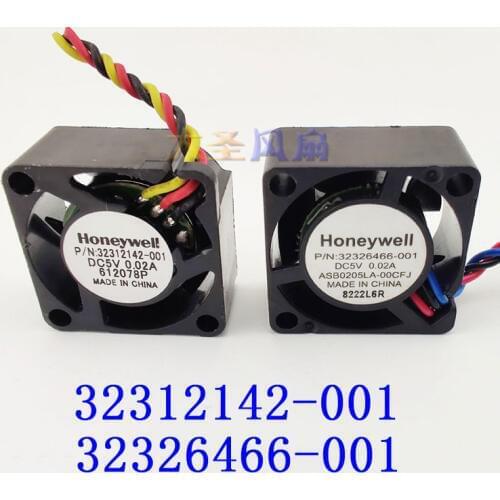 Original 20mm fan for Honeywell 32326466-001 32312142-001 DC5V 0.02A 3Lines 20x20x10MM Cooling fan