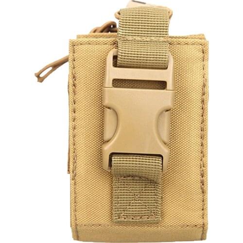 Outdoor Tactical Radio Pouch Hunting Talkie Holder Bag Walkie Waist Bag Holder Pocket For Outdoor Hunting Camping Radio Bag