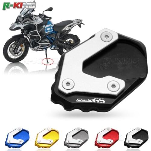 Motorcycle Kickstand For BMW F850GS F850 GS 2018 2019 2020 motorcycle Accessories CNC Aluminum Side Stand Enlarge extension