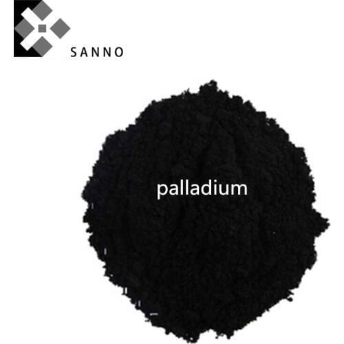 High purity 99.95% palladium cas no 7440-05-3 Pd metal powder with 1g