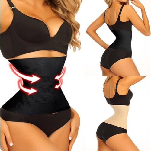 Women Shaperwear Waist Trainer Belt Weight Loss Cincher Body Shaper Tummy Control Strap Waist Slimming Fat Burning Belt