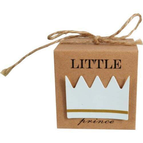 20/50pcs Candy Boxes Baby Shower Party Cartoon Gift Bag Kids Party Favors Candy Chocolates Bag Birthday Decoration