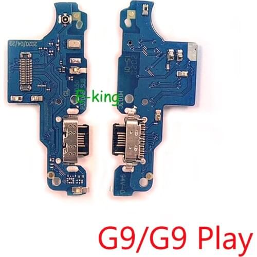 20PCS For Motorola Moto G9 Play Plus Power USB Charging Board Dock Port Flex Cable