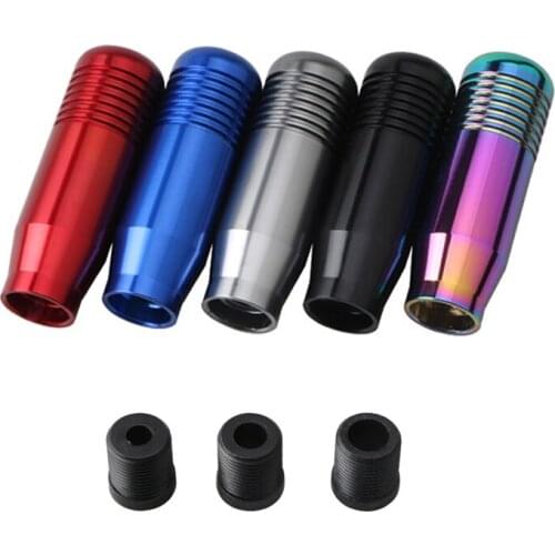 5 Color 8.5CM Universal Car Aluminum Manual Gear Shift Knob Stick Manual Transmission Gearstick Lever Shifter Knob