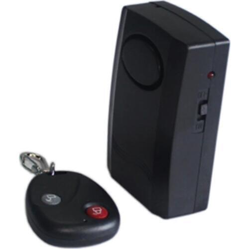 Wireless Remote Control Vibration Activated Wireless Anti-Theft Security Alarm