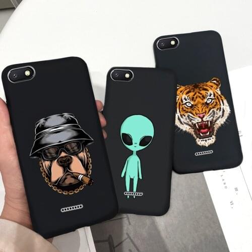 Black Luxury TPU Phone Case For Xiaomi Redmi Y1 Case 5.5" Dragon Alien Painting Soft Cover For Remi Y1 Lite Y 1 MDI6 Back Shell