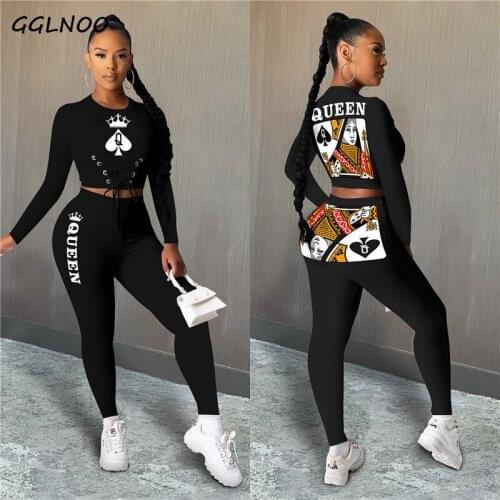 GGLNOO Spades Q Playing Card Spot QUEEN Set