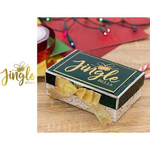 Word Jingle Hot Foil Plate Metal Cutting Dies for Scrapbooking and Card Making New 2019 die cuts