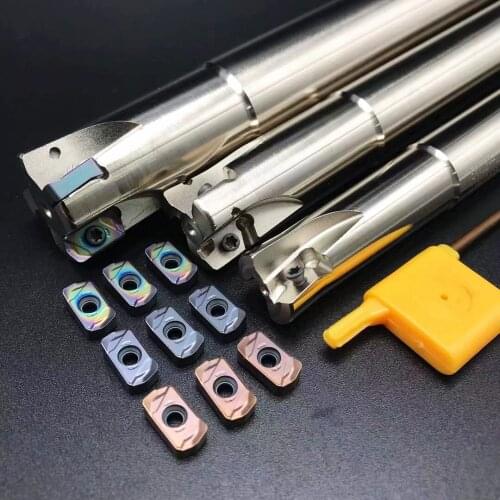 HSS EXN03R CNC End Mill EXN03R Plane Milling Machine Ultra High Feed Lathe Tool LNMU0303ZER High Quality Lathe Insert