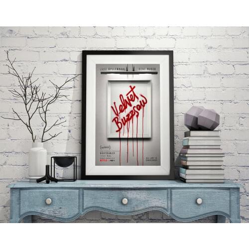 L0202 Velvet Buzzsaw Movie marvellous Silk Fabric Poster Art Decor Indoor Painting Gift