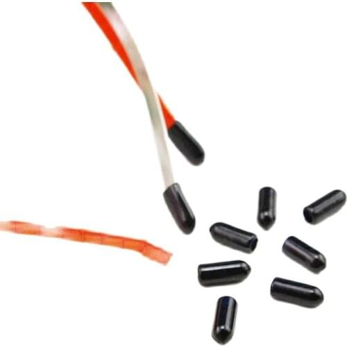 Metal Headband Black Ends Rubber Cover Cap 3mm 5mm 7mm