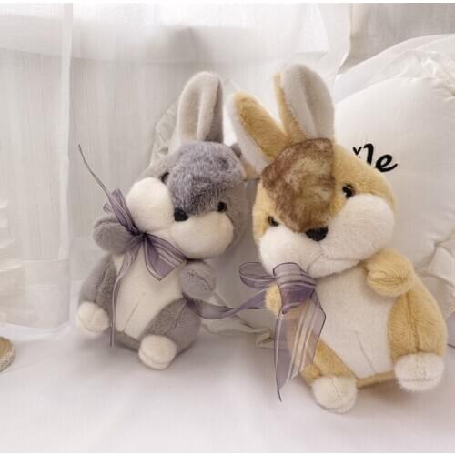 Sexy Cute Simulation Rabbit Bunny Toys Stuffed Lovely Lifelike Hare Animal Plush Doll For Kids Children birthday Christmas Gift