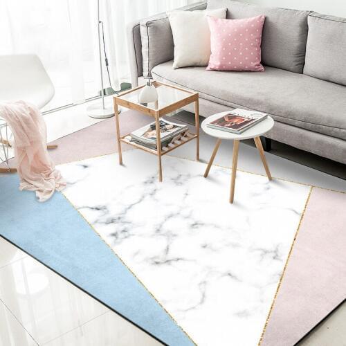 Simple Style Living Room/Bedroom Rug Antiskid Flannel Fabric Warm Plush Carpet Modern Climbing Children Kids Baby Mats alfombra