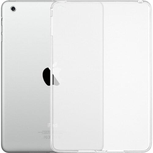 Clear Soft Silicone TPU Case For Apple iPad Mini 5 Mini4 Cover Shell For iPad mini3 mini2 7.9inch 2015 2019 Tablet PC Bags