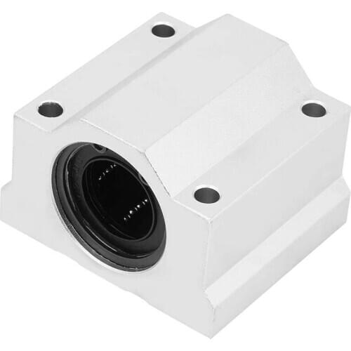 Hot YO-SCS25UU 25mm Aluminum Alloy Linear Motion Ball Bearing Pillow Block Closed Linear Bearing Slide Block Slide Bushing