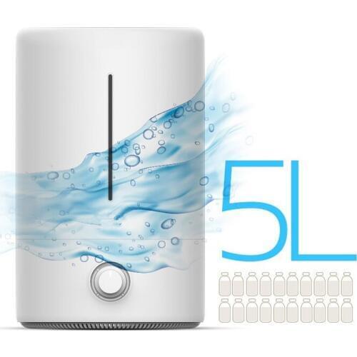 Varfull Ecosystem deerma 5L Air Humidifier for Baby Family Pregnant in Bedroom Office AC ON Air Purify Moisturizer