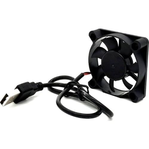 CPU Cooling Fans FGD5010H2BL DC 5V 0.1A USB Connector PC Heatsink Exhaust Cooling Fan DC Brushless Quiet for PC Computer