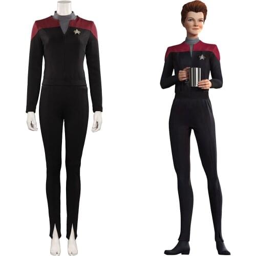 Star Prodigy Kathryn Janeway Cosplay Costume Trek Unisex Umifrom Outfits Halloween Carnival Suit