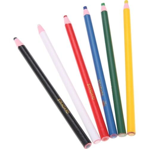 1Pc/6PCS Leather Pen Tailors Chalk Dressing Pencil Clothing Pattern Making Sewing Dressmakers DIY Craft Helper Sewing Tool