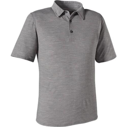 100% Australia Merino Wool Polo Shirt Mens Short Sleeve, Mens Merino Wool T-Shirt With Collar, 2 Colors, 180GSM size XS to XL