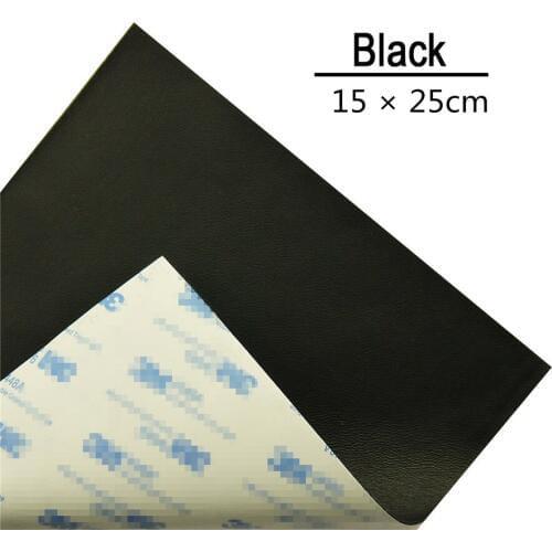 15x25cm Car Sticker Black Leather Repair Patch First Aid Fix Rips for Seat Sofa Furniture Adhesive