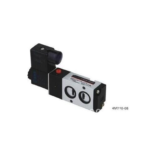 1x 4M310-10 DC 24V 5Port 2Pos 3/8" BSP Solenoid Air Valve Single Coil Led Light