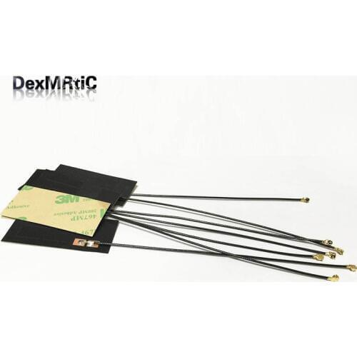 2PCS GSM GPRS 3G Built-in Antenna 850-2170MHZ with IPEX Connector FPC Soft Aerial Inner Antenna Uhf Para Carro