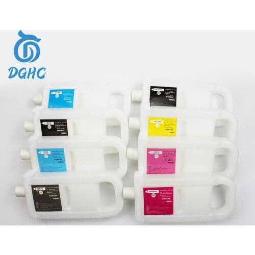 8Color/set 700ml PFI 57 Empty refillable ink cartridge with PFI 57 chip for Canon Pro 520 540 540s 560s printer