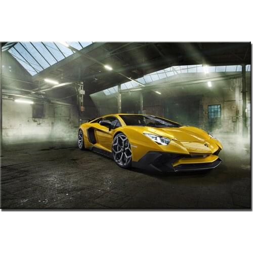 Aventador Lambo Supercar Poster Print for Home Decor Wall Art Canvas Painting Wall Picture Decoration For Living Room