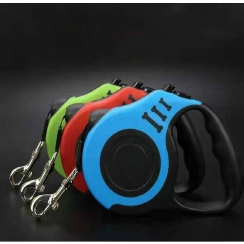 Dog Leash 3M/5M Retractable Automatic Traction Rope Belt Dog Leash for Small Medium Dog 4 Colors To Choose From Pet Supplies