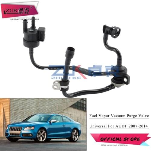 ZUK Auto Fuel Vapor Vacuum Purge Valve Solenoid For VW Beetle Golf Jetta Passat For Audi A3 A4 OEM:06H906517H