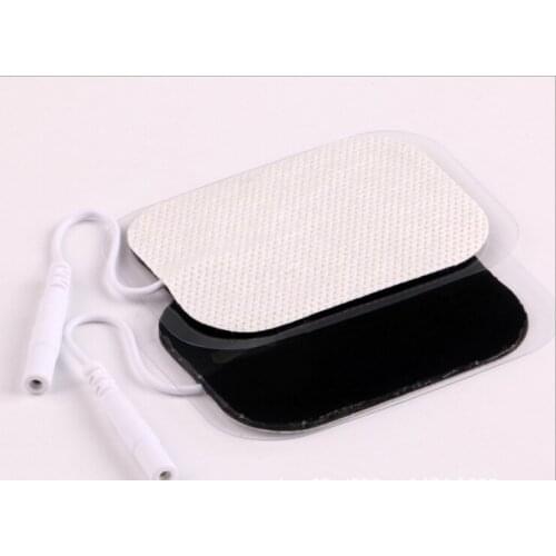 Free Shipping NEW 10pcs/lot (5pairs) White Electrode Pads For Tens Acupuncture Digital Therapy Machine Massager High Quality