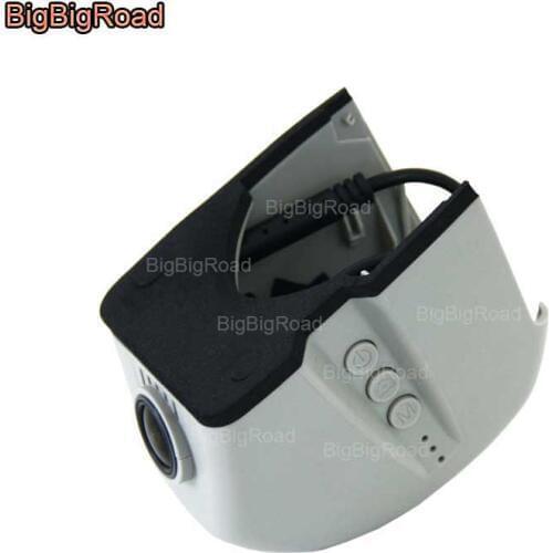 BigBigRoad For Audi Q3 2014 2015 A6 2016 Car wifi DVR Video Recorder Novatek 96655 Dash cam Hidden Installation