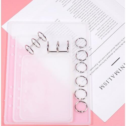 Cheaper A7/A6/A5 Notebook Shape Silicone Mold DIY Resin Book Mold Crystal Epoxy Silicome Mold Transparent Book Silicone Mold