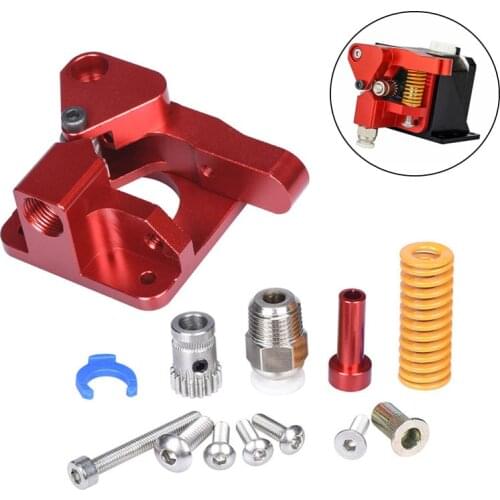 CR10 PRO Upgraded Dual Gear MK8 Extruder Double Pulleys Direct Aluminum Extruder for Ender 3/5 CR10S PRO 3D Printer Parts