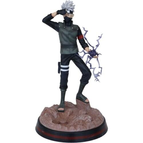 28CM Anime Hatake Kakashi Figure PVC Action Figure Anime Hatake Kakashi Figure Toys Collectible Gift model