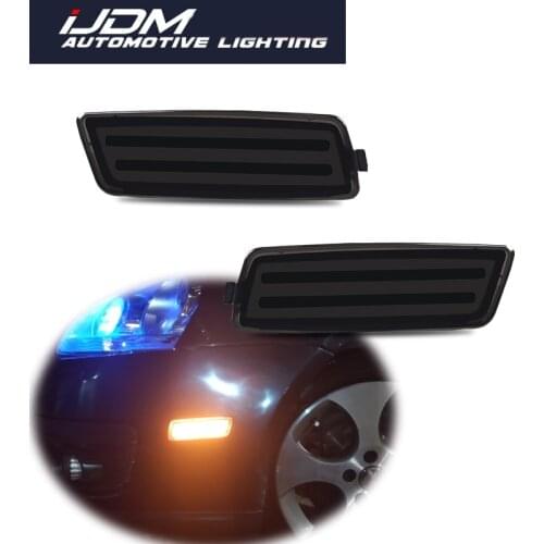 2pcs Amber LED For Volkswagen MK5 Golf/GTI Rabbit 06-09,For Volkswagen Jetta, 2008 R32 05-10 Side Marker Turn Signal Light 12v